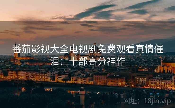 番茄影视大全电视剧免费观看真情催泪：十部高分神作